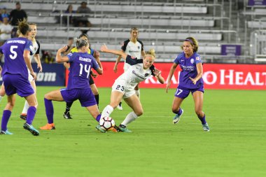 Orlando Pride, 23 Mayıs 2018 'de Orlando Florida' daki Exploria Stadyumu 'nda Kuzey Carolina Cesareti' ne ev sahipliği yapmaktadır..  