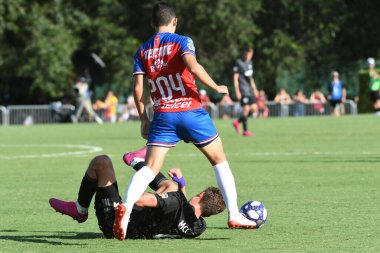 30 Temmuz 2019 'da Orlando Florida' daki Disney 'in Vahşi Spor Dünyası' nda düzenlenen MLS Allstar Haftası sırasında MLS Homegrown oyunu.