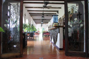 Güzel Puerta Maya Meksika 26 Mayıs 2014. 