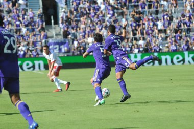 Orlando City SC, 9 Nisan 2019 'da Orlando, Florida' daki Citrus Bowl 'da New York Red Bulls' a ev sahipliği yapıyor.. 