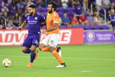 Orlando City SC, 22 Eylül 2018 'de Florida Exploria Stadyumu' nda Houston Dynamo 'yu ağırladı..