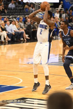 Orlando Magic 10 Ekim 2018 tarihinde Orlando Florda 'daki Amway Center' da Memphis Grizzilies 'e ev sahipliği yaptı..  