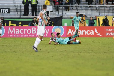 Fluminense, Florida Kupası 'nda 15 Ocak 2018' de Orlando Florida 'da oynanan Spektrum Stadyumu' nda Barcelona SC 'ye karşı..