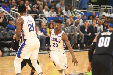 Orlando Magic, Philadelphia 76ers 'ı 25 Mart 2019' da Orlando Florida 'daki Amway Arena' da ağırlıyor.. 