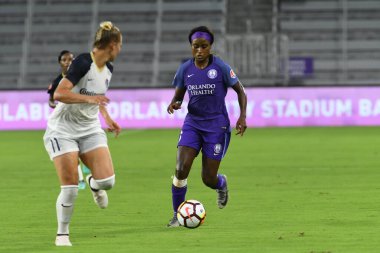 Orlando Pride, 23 Mayıs 2018 'de Orlando Florida' daki Exploria Stadyumu 'nda Kuzey Carolina Cesareti' ne ev sahipliği yapmaktadır..  