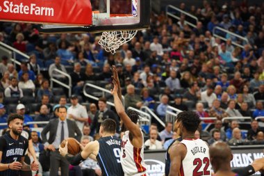 Orlando Magic 1 Şubat 2020 tarihinde Orlando Florida 'daki Amway Center' da Miami Heat 'e ev sahipliği yaptı.