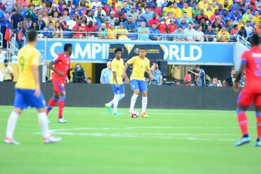 Brezilya, 8 Haziran 2016 tarihinde Orlando Florida 'daki Copa America Centenario' da Haiti ile karşılaştı..  