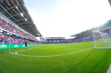 Orlando City, 5 Mart 2017 'de Orlando City Stadyumu' nda NYC FC 'ye ev sahipliği yaptı..  