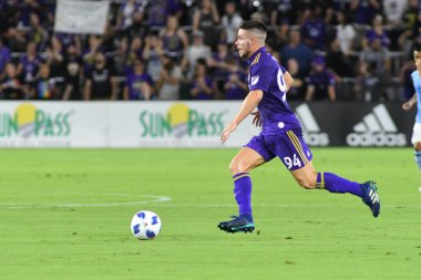 Orlando City 26 Temmuz 2018 'de Florida Exploria Stadyumu' nda NYC FC 'ye ev sahipliği yaptı. Fotoğraf: Marty Jean-Louis