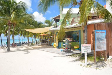 19 Eylül 2016 'da Türk ve Caicos' taki Güzel Büyük Türk Adası.   