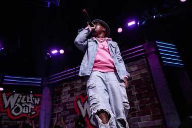 MTV Wild n Out Tour sunucusu Nick Cannon 5 Mart 2020 Perşembe günü Orlando Florida 'daki Amway Center' da 