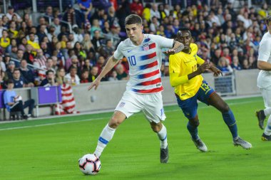 ABD Erkekler Milli Takımı 21 Mart 2019 'da Orlando City Stadyumu' nda Ekvador Milli Takımı 'na ev sahipliği yaptı..