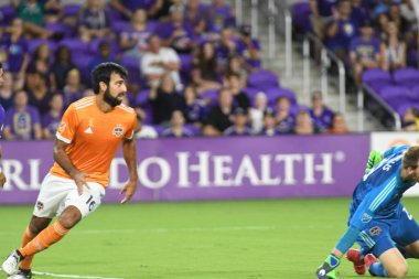 Orlando City SC, 22 Eylül 2018 'de Florida Exploria Stadyumu' nda Houston Dynamo 'yu ağırladı..