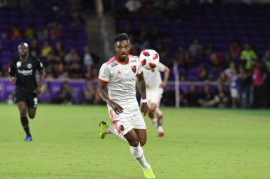 Flamengo Eintracht Frankfurt 'a karşı 12 Ocak 2019 Cumartesi günü Orlando City Stadyumu' nda.  