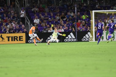 Orlando City SC, 22 Eylül 2018 'de Florida Exploria Stadyumu' nda Houston Dynamo 'yu ağırladı..