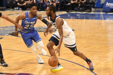 Orlando Magic, 7 Şubat 2019 'da Orlando, Florida' da bulunan Amway Arena 'da Minnesota Timberwolves' a ev sahipliği yapar.. 