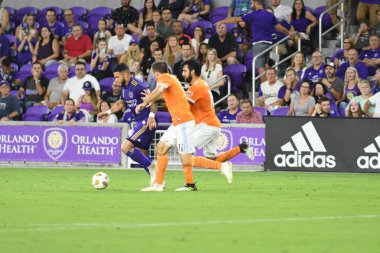 Orlando City SC, 22 Eylül 2018 'de Florida Exploria Stadyumu' nda Houston Dynamo 'yu ağırladı..