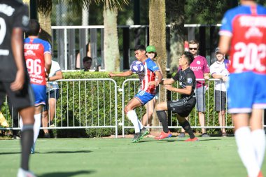 30 Temmuz 2019 'da Orlando Florida' daki Disney 'in Vahşi Spor Dünyası' nda düzenlenen MLS Allstar Haftası sırasında MLS Homegrown oyunu.