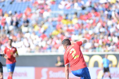 Kosta Rika, Copa America Centenario sırasında Paraguay ile Orlando Florida 'daki Dünya Kampı Stadyumu' nda karşılaştı..