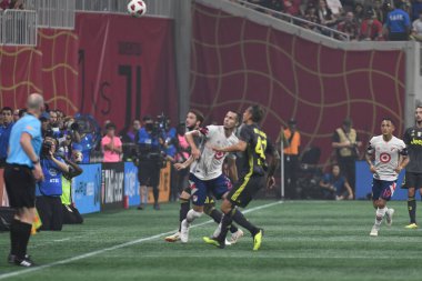 1 Ağustos 2018 tarihinde Atlanta 'daki Mercedez Benz Stadyumu' nda tüm yıldızlar Juventus 'a karşı..  