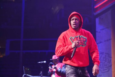MTV Wild n Out Tour sunucusu Nick Cannon 5 Mart 2020 Perşembe günü Orlando Florida 'daki Amway Center' da