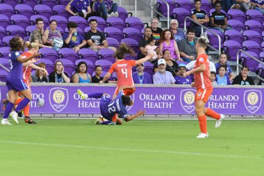Orlando Pride 28 Haziran 2018 'de Orlando City Stadyumu' nda Houston Dash 'e ev sahipliği yaptı..  