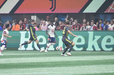 1 Ağustos 2018 tarihinde Atlanta 'daki Mercedez Benz Stadyumu' nda tüm yıldızlar Juventus 'a karşı..  