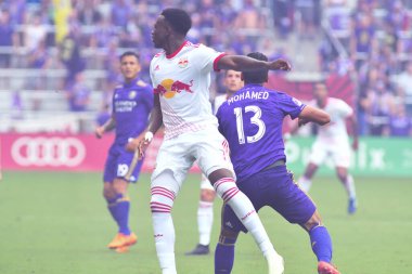 Orlando City, 31 Mart 2018 'de Orlando Florida' daki Exploria Stadyumu 'nda New York Red Bulls' a ev sahipliği yaptı..  
