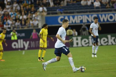 Paris Saint-Germain, Tottenham Hotspur 'a karşı 22 Temmuz 2017' de Orlando Florida 'daki Citrus Bowl' da.   