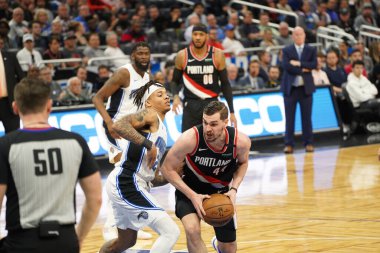 Orlando Magic 2 Mart 2020 tarihinde Orlando Florida 'daki Amway Center' da Portland Trailblazers 'a ev sahipliği yaptı..  