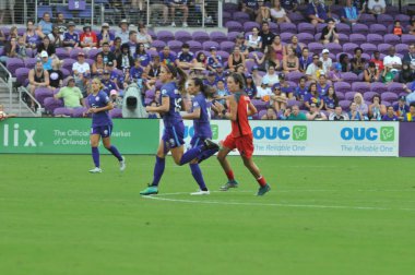 Orlando Pride, 23 Eylül 2017 'de Orlando City Stadyumu' nda Portland Thorns 'a ev sahipliği yaptı.. 