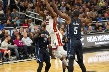 Orlando Magic 1 Şubat 2020 tarihinde Orlando Florida 'daki Amway Center' da Miami Heat 'e ev sahipliği yaptı.