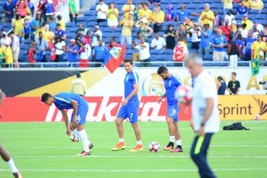 Brezilya, 8 Haziran 2016 tarihinde Orlando Florida 'daki Copa America Centenario' da Haiti ile karşılaştı..