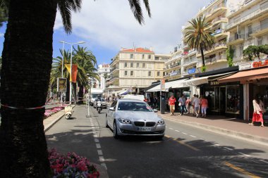 Cannes Şehri, 15 Mayıs 2014 'te Cannes' da düzenlenen 67. Cannes Film Festivali sırasında. 