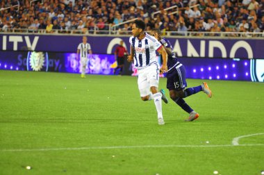 Orlando City SC 15 Temmuz 2015 'te Orlando Florida' daki Camp World Stadyumu 'nda West Bromwich Albion' a ev sahipliği yaptı. Fotoğraf: Marty Jean-Louis