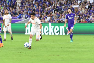 Orlando City SC, Atlanta United 'ı 13 Mayıs 2018' de Orlando City Stadyumu 'nda ağırladı.. 