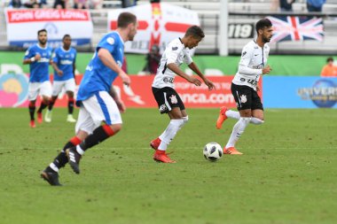 13 Ocak 2018 'de Orlando Florida' daki Spektrum Stadyumu 'nda düzenlenen Florida Kupası' nda Korucular Corinthianlara karşı..