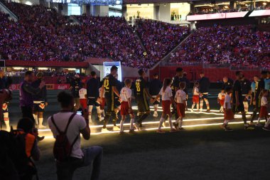 1 Ağustos 2018 tarihinde Atlanta 'daki Mercedez Benz Stadyumu' nda tüm yıldızlar Juventus 'a karşı.