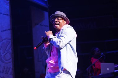 MTV Wild n Out Tour sunucusu Nick Cannon 5 Mart 2020 Perşembe günü Orlando Florida 'daki Amway Center' da