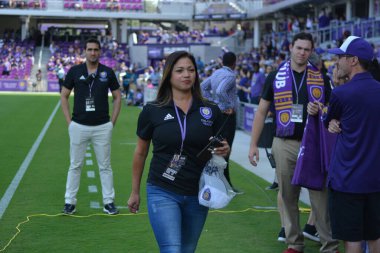 Orlando City 8 Nisan 2018 'de Orlando Florida' daki Exploria Stadyumu 'nda Portland Timbers' a ev sahipliği yaptı.. 