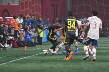 1 Ağustos 2018 tarihinde Atlanta 'daki Mercedez Benz Stadyumu' nda tüm yıldızlar Juventus 'a karşı..  