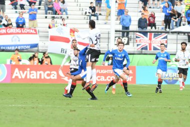 13 Ocak 2018 'de Orlando Florida' daki Spektrum Stadyumu 'nda düzenlenen Florida Kupası' nda Korucular Corinthianlara karşı..