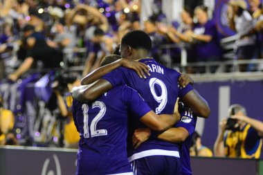 Orlando City, 24 Ağustos 2016 'da Orlando Florida' daki Kamp Dünyası Stadyumunda Toronto FC 'ye ev sahipliği yaptı..
