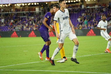 Orlando City, 3 Temmuz 2019 Çarşamba günü Orlando Florida 'daki Exploria Stadyumu' nda Philadelphia Union 'a ev sahipliği yaptı.. 
