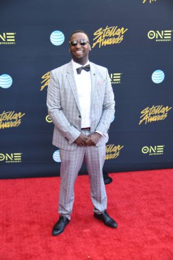 24 Mart 2018 Cumartesi günü Las Vegas 'taki Orleans Resort' ta düzenlenen 33. Yıldız Ödülleri Kırmızı Halı sırasında ünlüler.