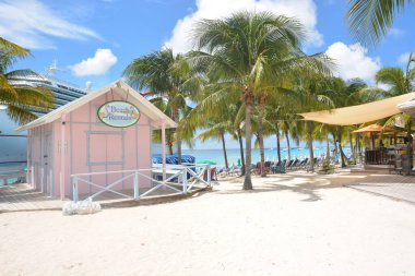 19 Eylül 2016 'da Türk ve Caicos' taki Güzel Büyük Türk Adası.   