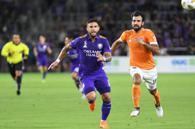 Orlando City SC, 22 Eylül 2018 'de Florida Exploria Stadyumu' nda Houston Dynamo 'yu ağırladı..