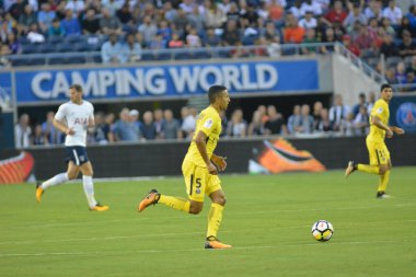 Paris Saint-Germain, Tottenham Hotspur 'a karşı 22 Temmuz 2017' de Orlando Florida 'daki Citrus Bowl' da.  