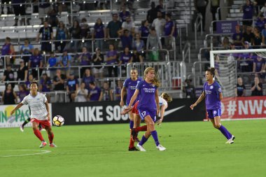 Orland Pride, 25 Ağustos 2018 'de Orlando Florida' daki Exploria Stadyumu 'nda Chicago Red Stars' a ev sahipliği yapıyor..  
