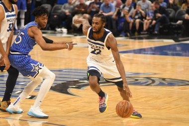 Orlando Magic, 7 Şubat 2019 'da Orlando, Florida' da bulunan Amway Arena 'da Minnesota Timberwolves' a ev sahipliği yapar.. 